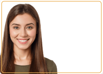 woman smiling